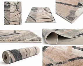 Dywan nowoczesny Fancy Abstrakcja Multi Soft Touch poliestrowy 120 cm x 170 cm