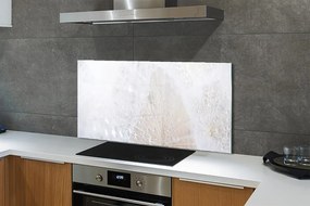 Szklany Panel Dmuchawiec i Rosa w Abstrakcji