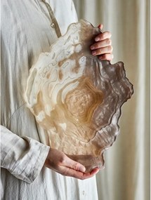 Szklana miska dekoracyjna 29x38 cm Aiku – Bloomingville