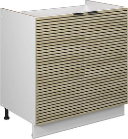 Szafka pod zlew panel dębowy 80x51.6x82 fame-line