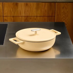 Patelnia z pokrywką żeliwna ø 26 cm tegame Mattia 3.0 – FABINI