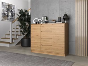 Komoda, szuflady i szafki Malwa 2D4S/120 ARTISAN