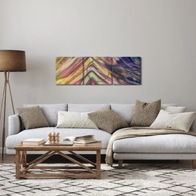Obraz - Panorama (z zegarem) (90x30 cm)