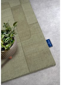 Zielony wełniany chodnik tkany ręcznie 80x250 cm Charlotte – Villeroy&amp;Boch