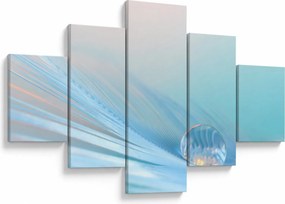 Obraz - Nebieska kropla (125x70 cm)