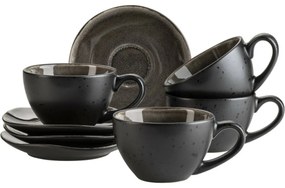 Mäser Zestaw filiżanek do kawy z spodkami NiaraOrganic 4+4 szt.
