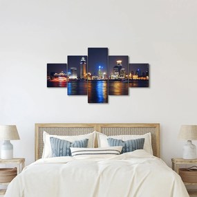 Obraz - Refleksy nocy (125x70 cm)