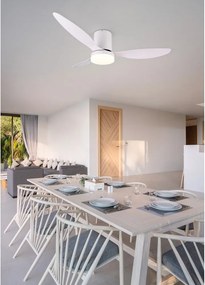 Lampa sufitowa LED w matowym białym kolorze ø 132 cm Göteborg – Reality