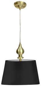 Lampa wisząca w czarno-złotym kolorze ø 35 cm Prima Gold – Candellux Lighting