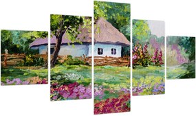 Obraz - Domek (125x70 cm)