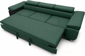 Kanapa Stilo z funkcją spania – nowoczesna sofa tapicerowana tkaniną Kronos, komfortowe siedzisko, automat delfin
