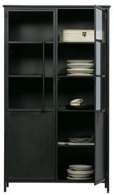 Czarna metalowa komoda BePureHome Exhibit