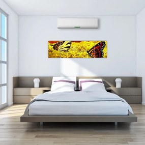 Obraz motyli (170x50 cm)
