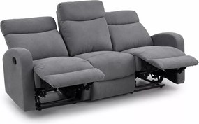 Sofa Oslon z wysuwanym podnóżkiem - wypoczynkowa sofa do salonu