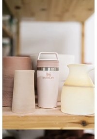Jasnoróżowy kubek termiczny 350 ml Café-To-Go Rose Quartz – Stanley