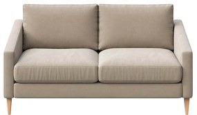 Beżowa aksamitna sofa 170 cm Karoto – Ame Yens