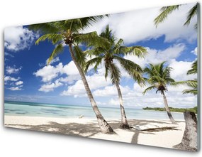 Panel nad blat kuchenny Słoneczna Zatoka Z Palmami