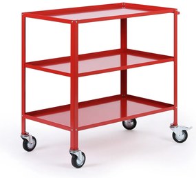 Wózek transportowy, 3 półki, 915 x 954 x 528 mm
