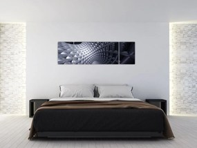 Obraz - Abstrakcja 3D (170x50 cm)