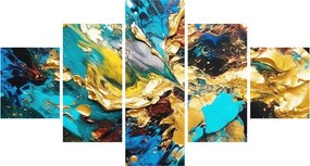 Obraz - Teksturowany obraz olejny (125x70 cm)
