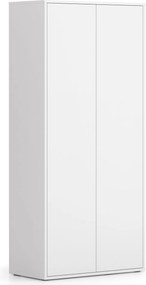 Szafa biurowa BLOCK, 800 x 400 x 1748 mm, biały