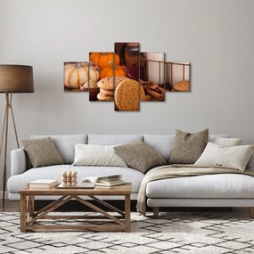 Obraz - Jesienne ciasteczka (125x70 cm)
