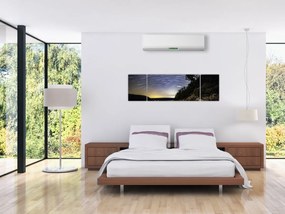 Obraz - niebo podczas zachodu słońca (170x50 cm)