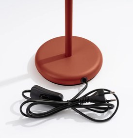 Ceglasta lampa stołowa (wysokość 43 cm) Gleam – Nice Lamps