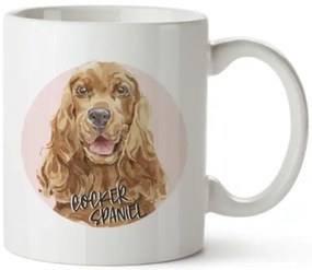 Bohemia Gifts Ceramiczny kubek - Cocker Spaniel,350 ml