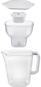 Orion 156019 Dzbanek filtrujący Carbo 3 l z filtrem, biały
