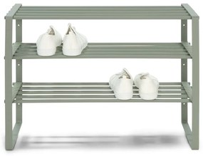 Zielonoszary metalowy regał na buty Rex – Spinder Design