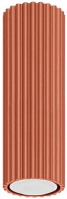 Nowoczesna lampa tuba w kolorze ochra 20cm - D292-Melson