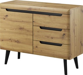Komoda NORDICO 107 cm do Salonu Sypialni Dąb artisan