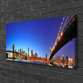 Obraz canvas Stalowa Konstrukcja Metropolii