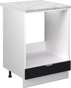 Szafka kuchenna czarne paski 60x60x82 fame-line