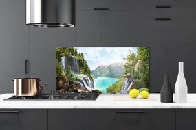 Panel Szklany Kaskada nad Błękitną Zatoką