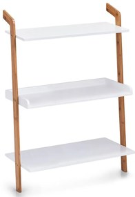 Półka z włókna bambusowego, regał ścienny z 3 półkami, ZELLER