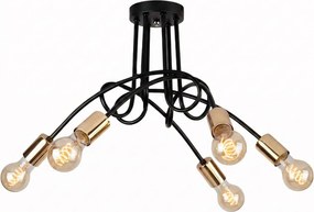 Lampa Paradise 5  APP518-5C Czarna