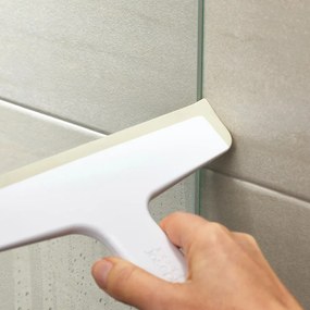 Biała ściągaczka z uchwytem 24 cm Duo – Joseph Joseph