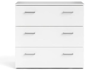 Biała niska komoda 74x70 cm Space – Tvilum