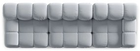 Jasnoniebieska aksamitna sofa 282 cm Bellis – Micadoni Home