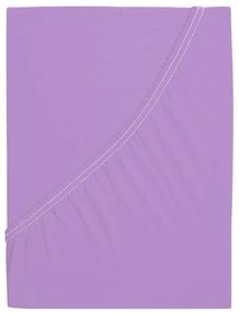 PrzytulneMieszkanie.pl Prześcieradło jersey do łóżeczka dziecięcego EXCLUSIVE 60x120 cm fioletowe