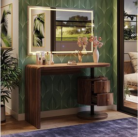 Toaletka rustykalny dąb 120x50x76 lara