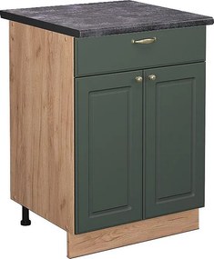 Szafka dolna do kuchni green gold country 60x60x82 fame-line