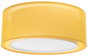 Żółty nowoczesny plafon sufitowy nad stół - 4X S437 G4-K18