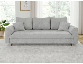 Jasnoszara sofa 210 cm Ariella – Ropez