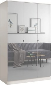 Szafa uchylna z lustrem Monza 3D 120 Kaszmir