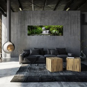 Obraz - Wodospady (170x50 cm)