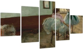 Obraz - Edgar Degas, The Dance Lesson, reprodukcje (125x70 cm)