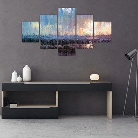 Obraz - Abstrakcja (125x70 cm)